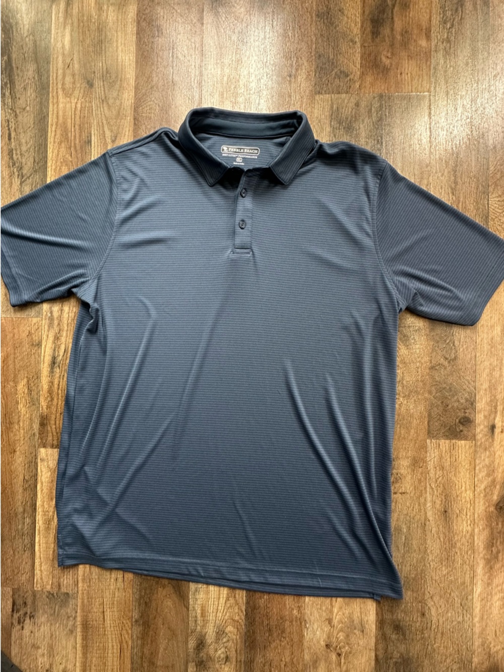 Pebble Beach Men's Dark Navy Short-Sleeve Polo